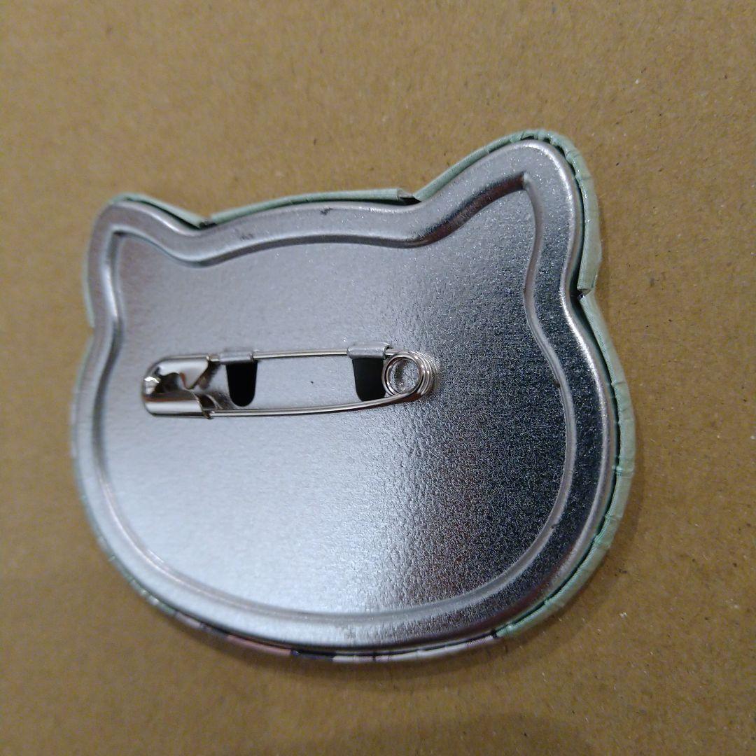 不死川実弥　鬼滅の刃　いこいの里　ナンジャタウン　非売品　ねこ型缶バッジ　限定