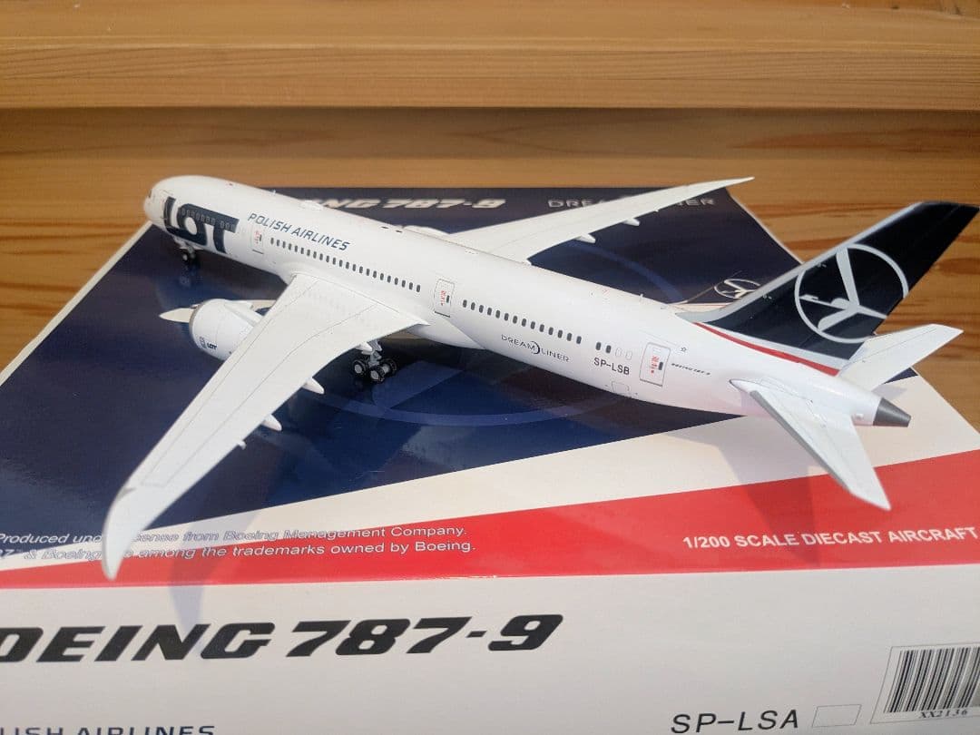 JC Wings LOT 787-9 1/200　350 747 ANA JAL