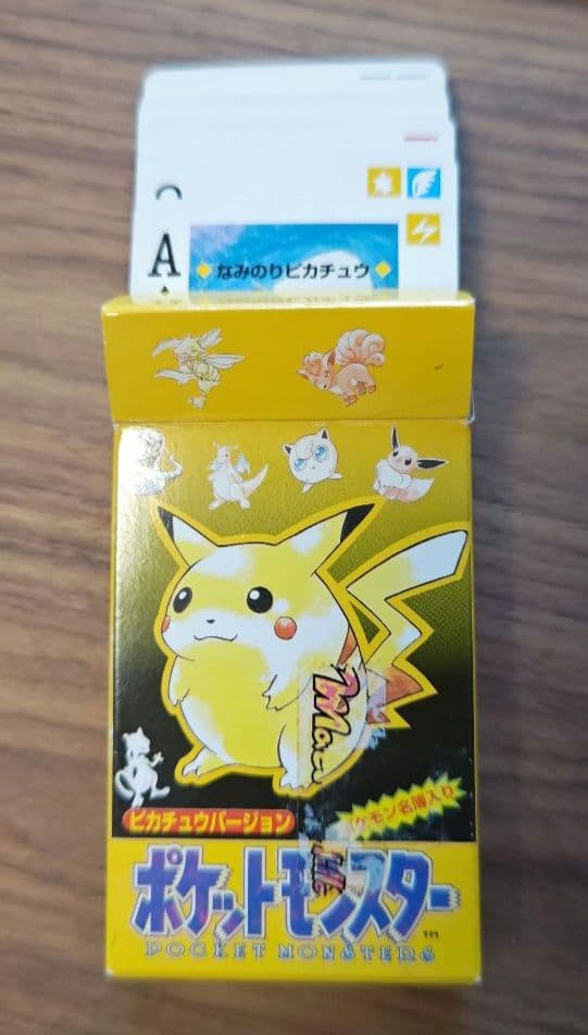 『なみのりピカチュウ』トランプ ポケットモンスター ピカチュウバージョン