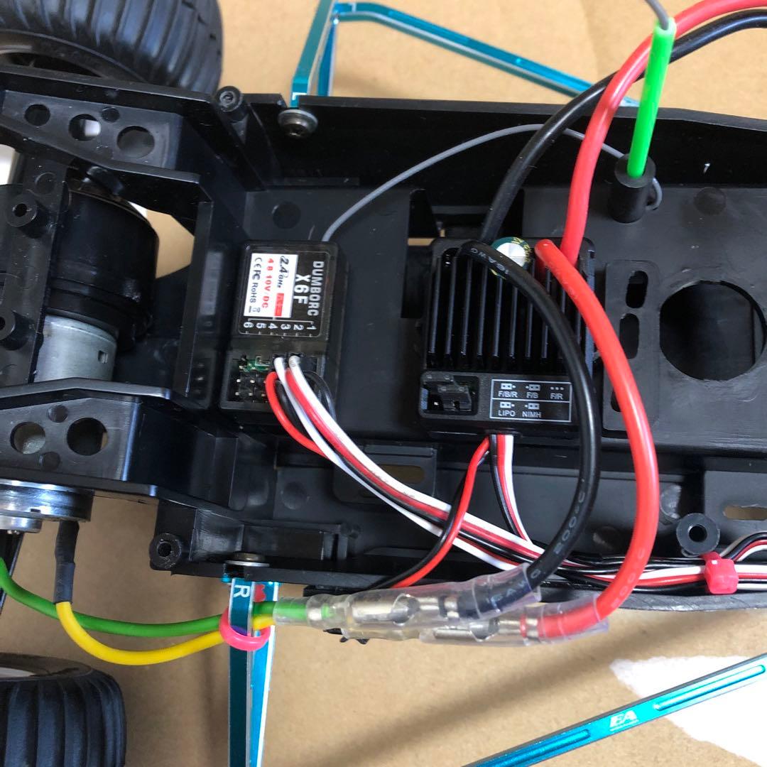 タミヤ RC グラスホッパー(復刻版) メカ付フルセット LED 完成品 未走行