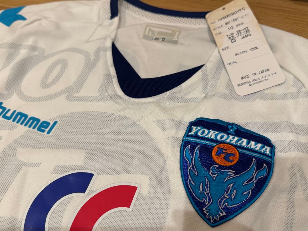 横浜FC選手支給用アウェイ長袖ユニフォーム Ｏサイズ 新品未使用