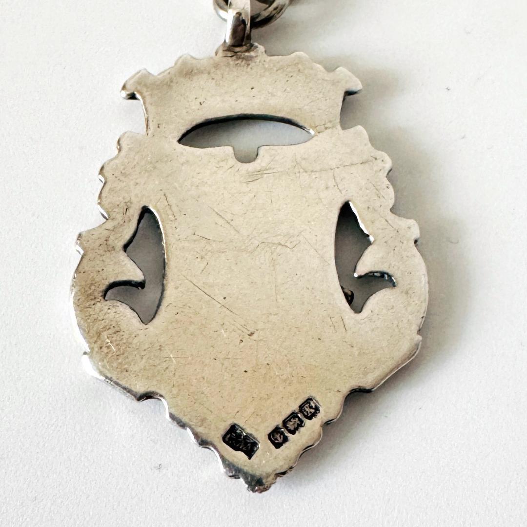 ★メキシカンシルバー★アルバートチェーン/シルバープレート/アンティーク