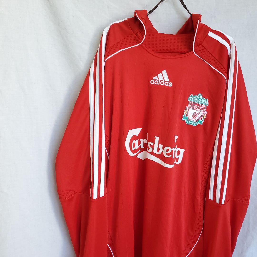 希少 アディダス リバプール ユニフォーム 長袖 リヴァプール ユニフォーム 赤