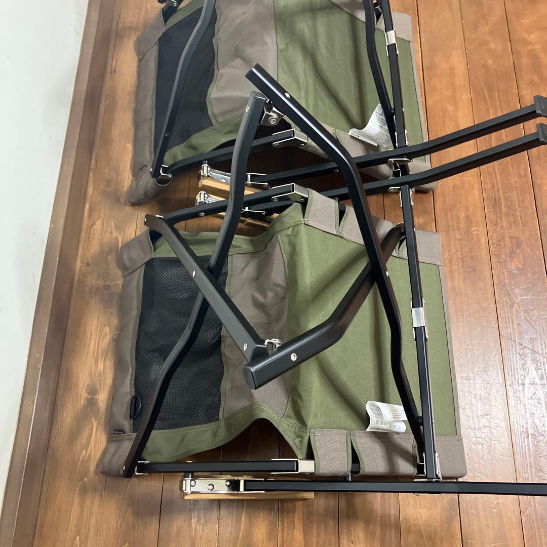  peak スノーピーク　ローチェア　ショート2脚