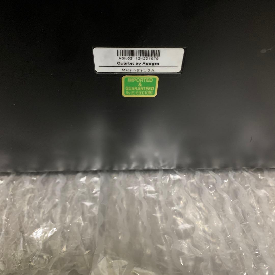 apogee アポジー　quartet クアルテット　オーディオインターフェース