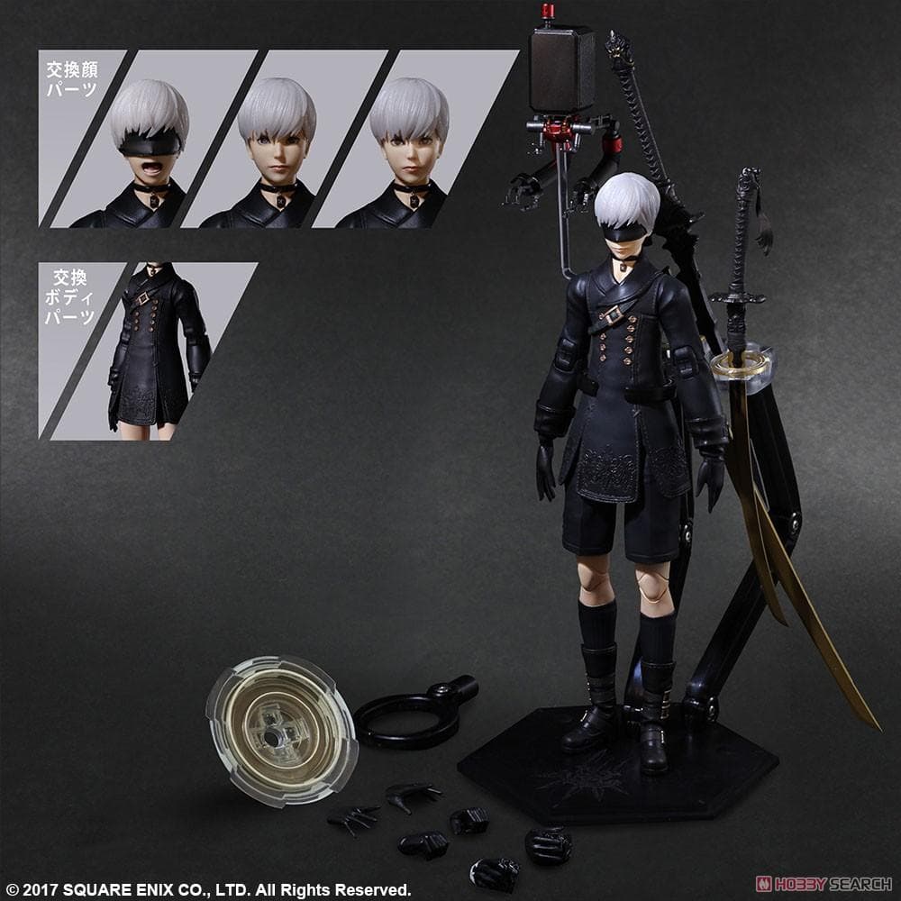 ＜セット　ヨルハ 二B 九S DX版＞ニーア オートマタ PLAY ARTS改