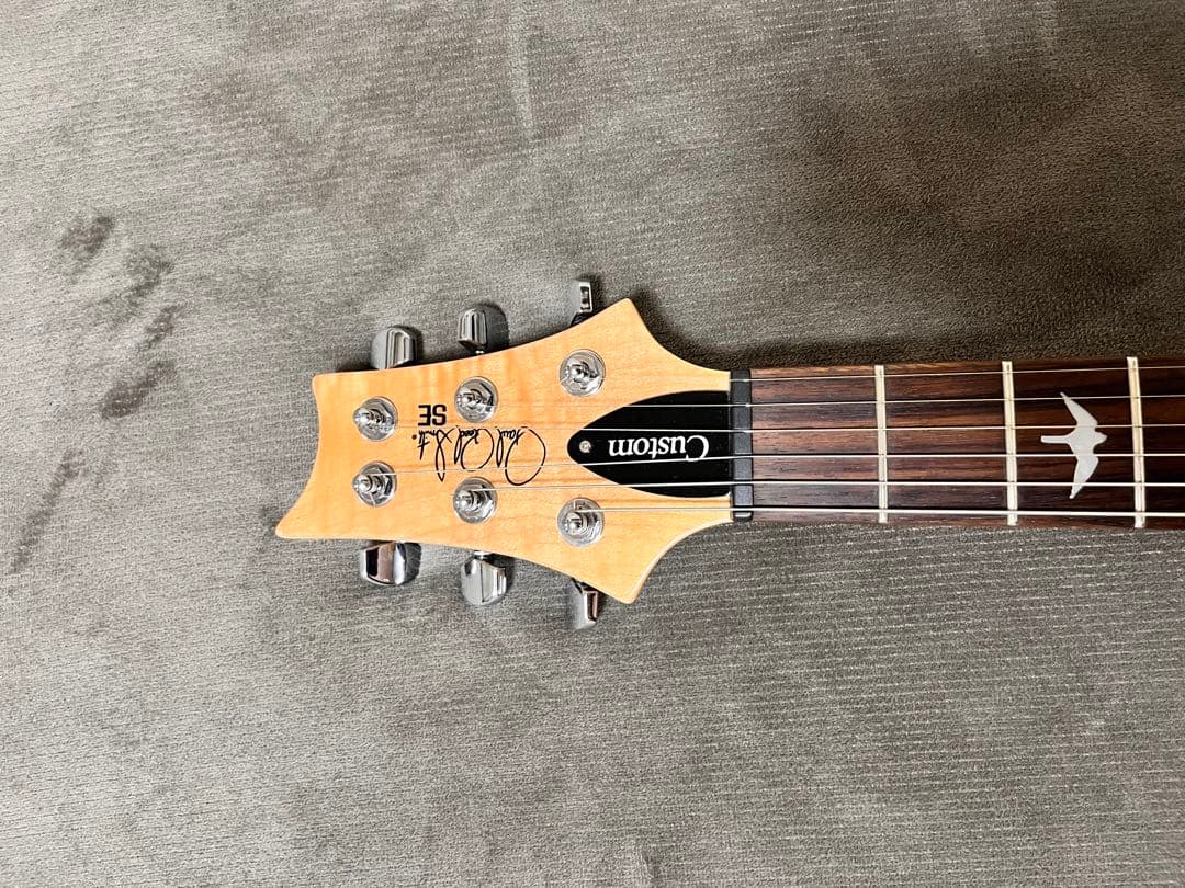 ギター prs se custom24 charcoal