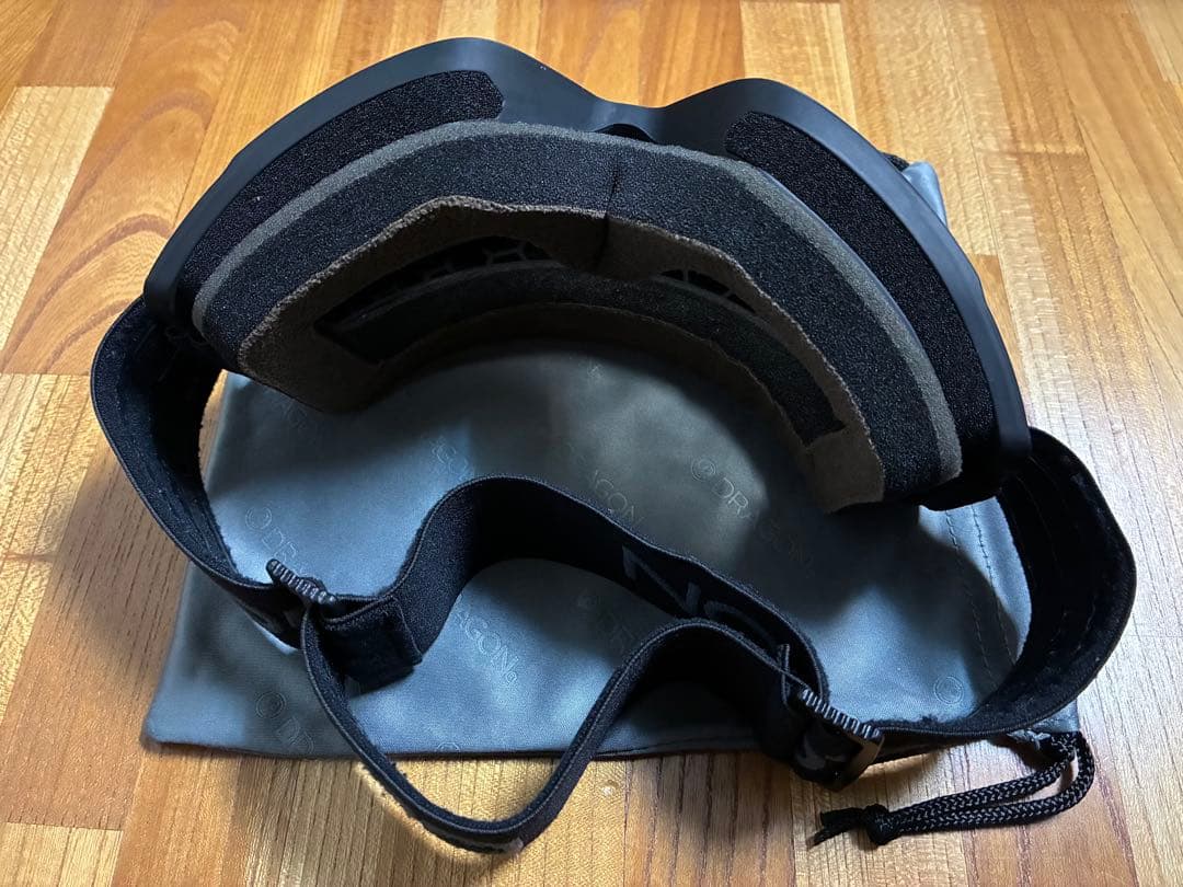 DRAGONドラゴンDX3Lゴーグル ルーマレンズ ダークスモーク ブラック 黒