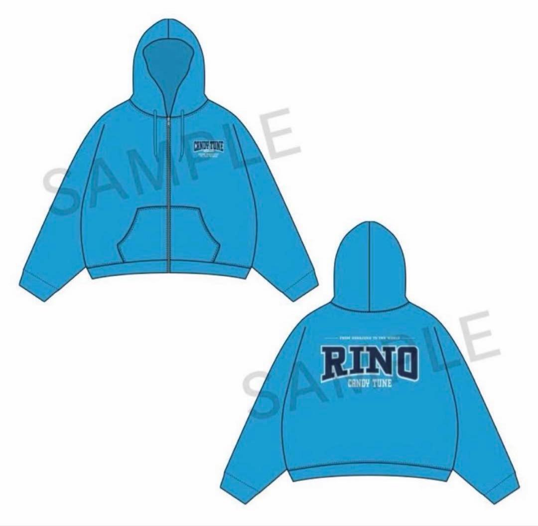 CANDY TUNE 福山梨乃　推しアピ　パーカー　りのまる