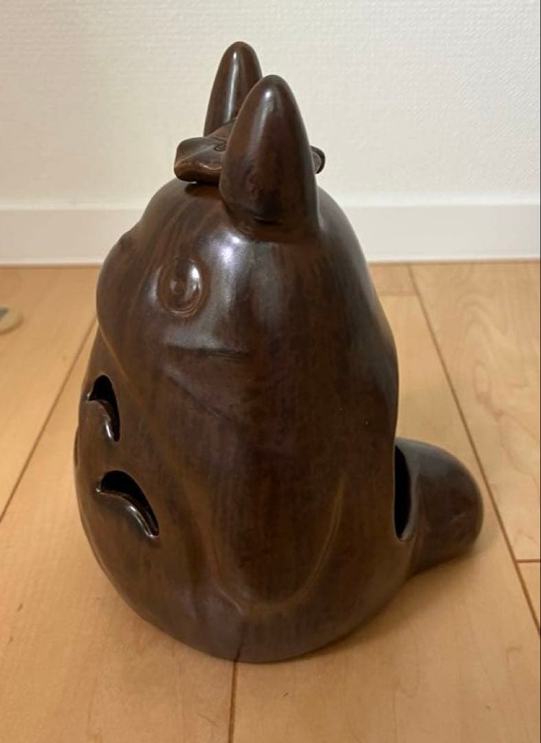 【新品】となりのトトロ　お香ポット　陶器製