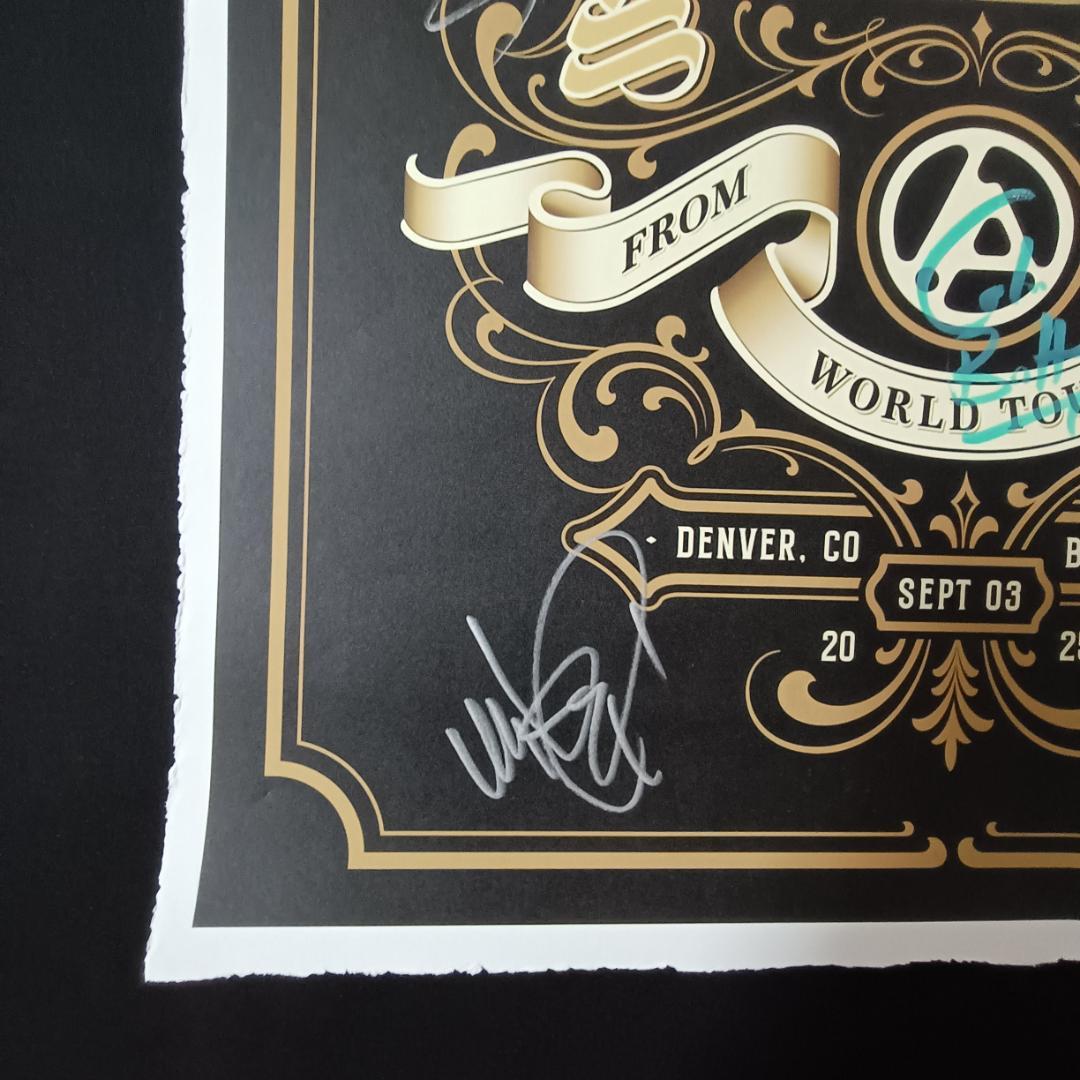 LINKIN PARK 世界限定10枚 サイン入りポスター リンキンパーク