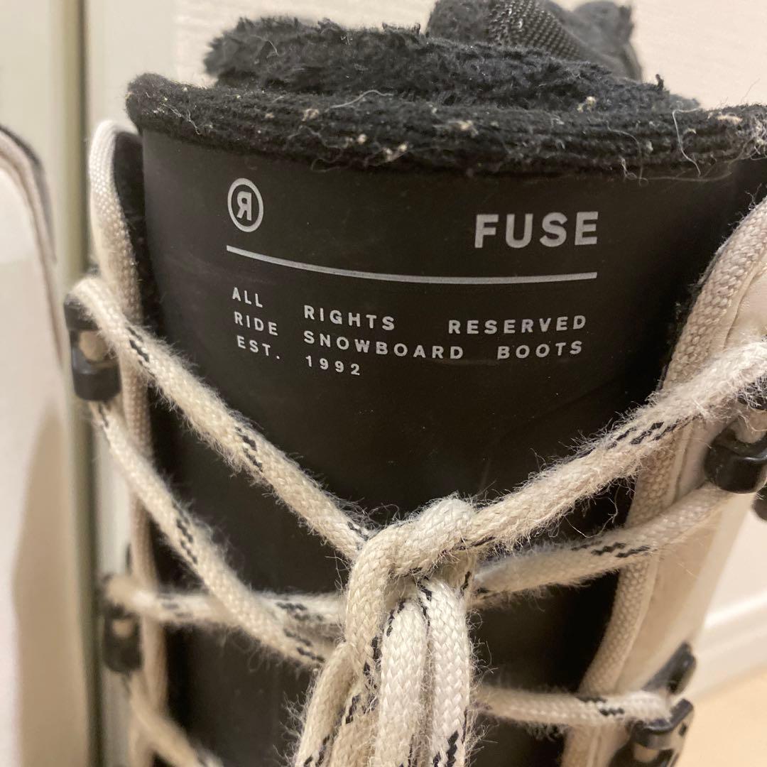 【即日発送】RIDEスノボブーツFUSE フューズ 28cm 23-24モデル