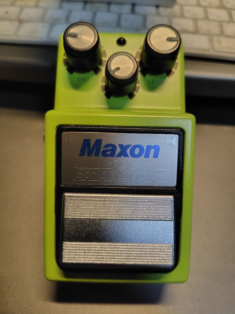 【美品】Maxon SD9 Sonic Distortion ギターエフェクター
