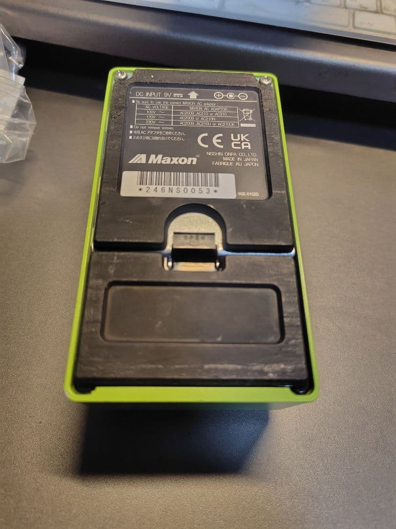 【美品】Maxon SD9 Sonic Distortion ギターエフェクター