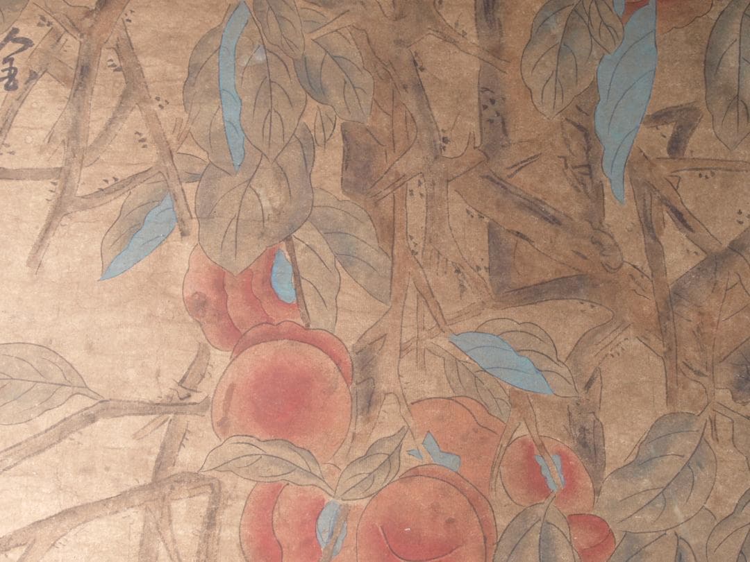 人物図 中国林春　明時代 肉筆保證 唐物唐本　掛け軸 AK933A12-3