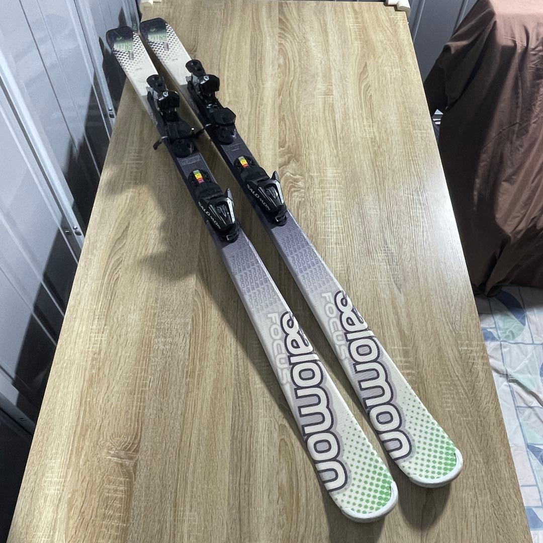 SALOMON155cmHEAD24/24.5cmストック105cmスキーセット