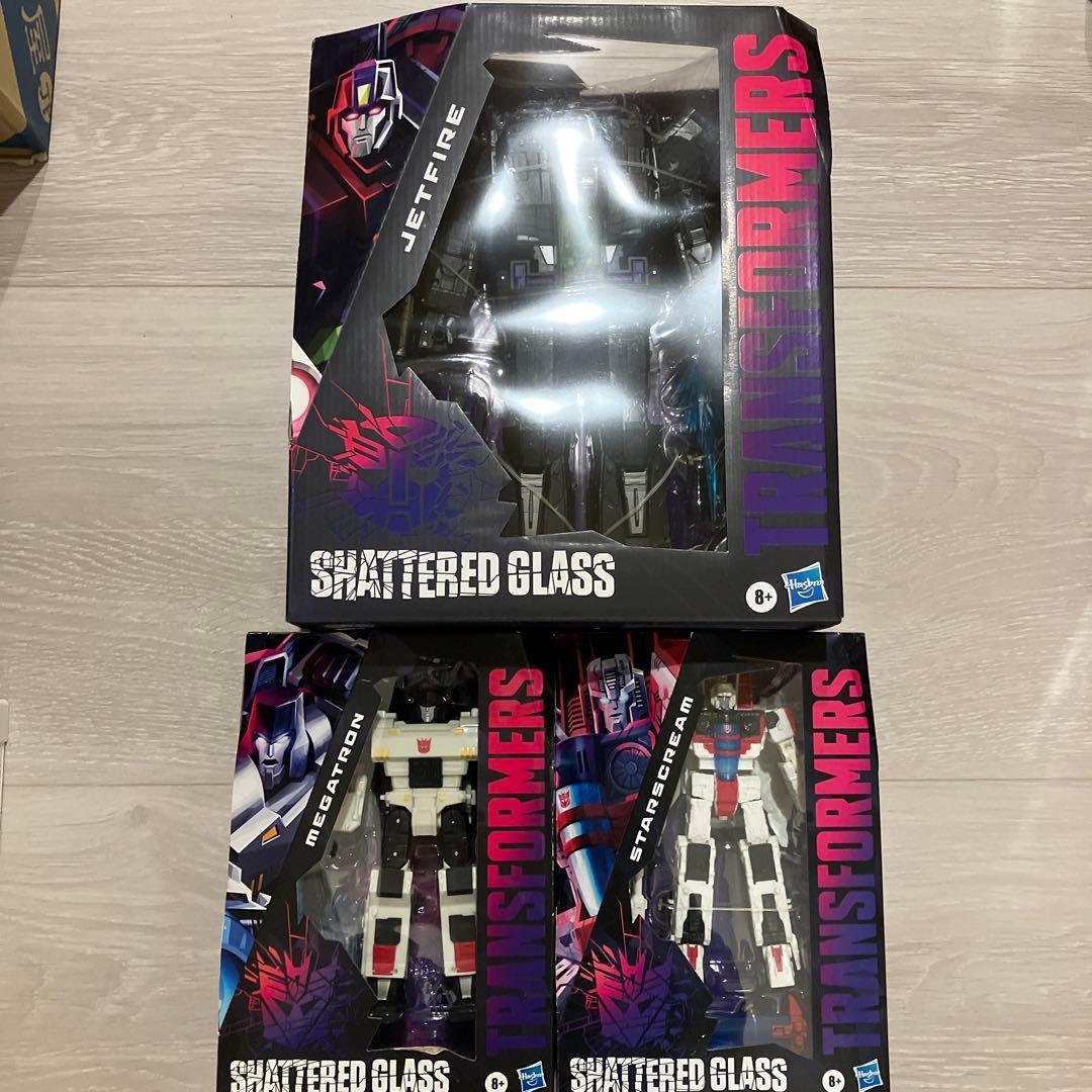 トランスフォーマー　シャッタードグラス　セット　スタースクリーム　メガトロン 他
