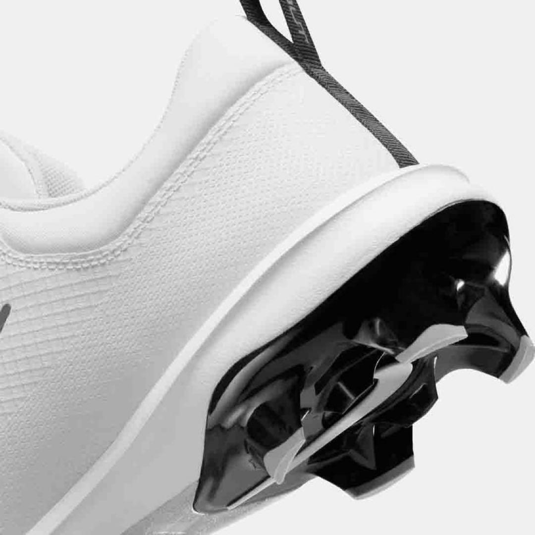 ナイキ フォース トラウト プロ 26 野球 スパイク 靴 シューズ 白 銀