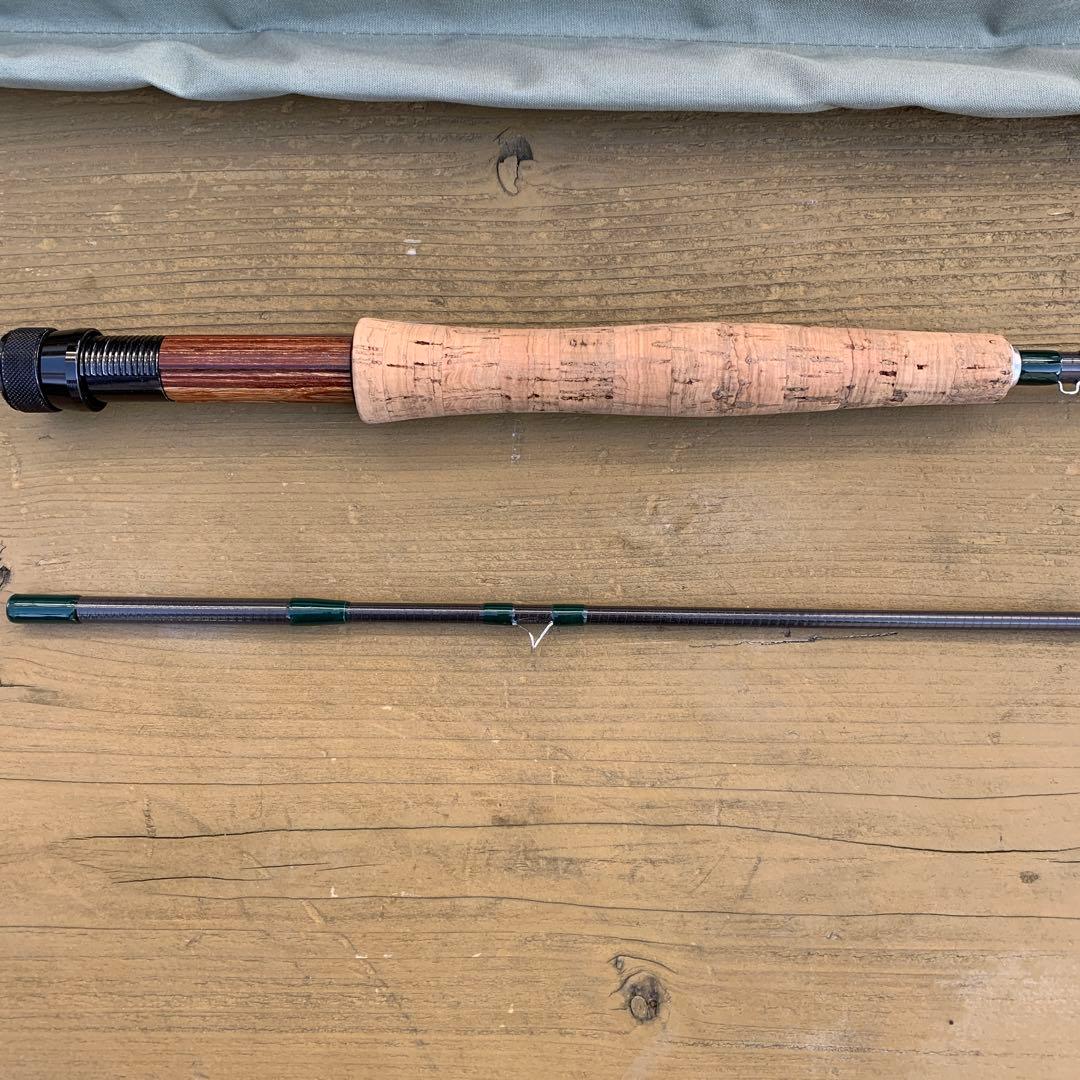 オービス#6フライロッド コルクハンドル 収納チューブ付き