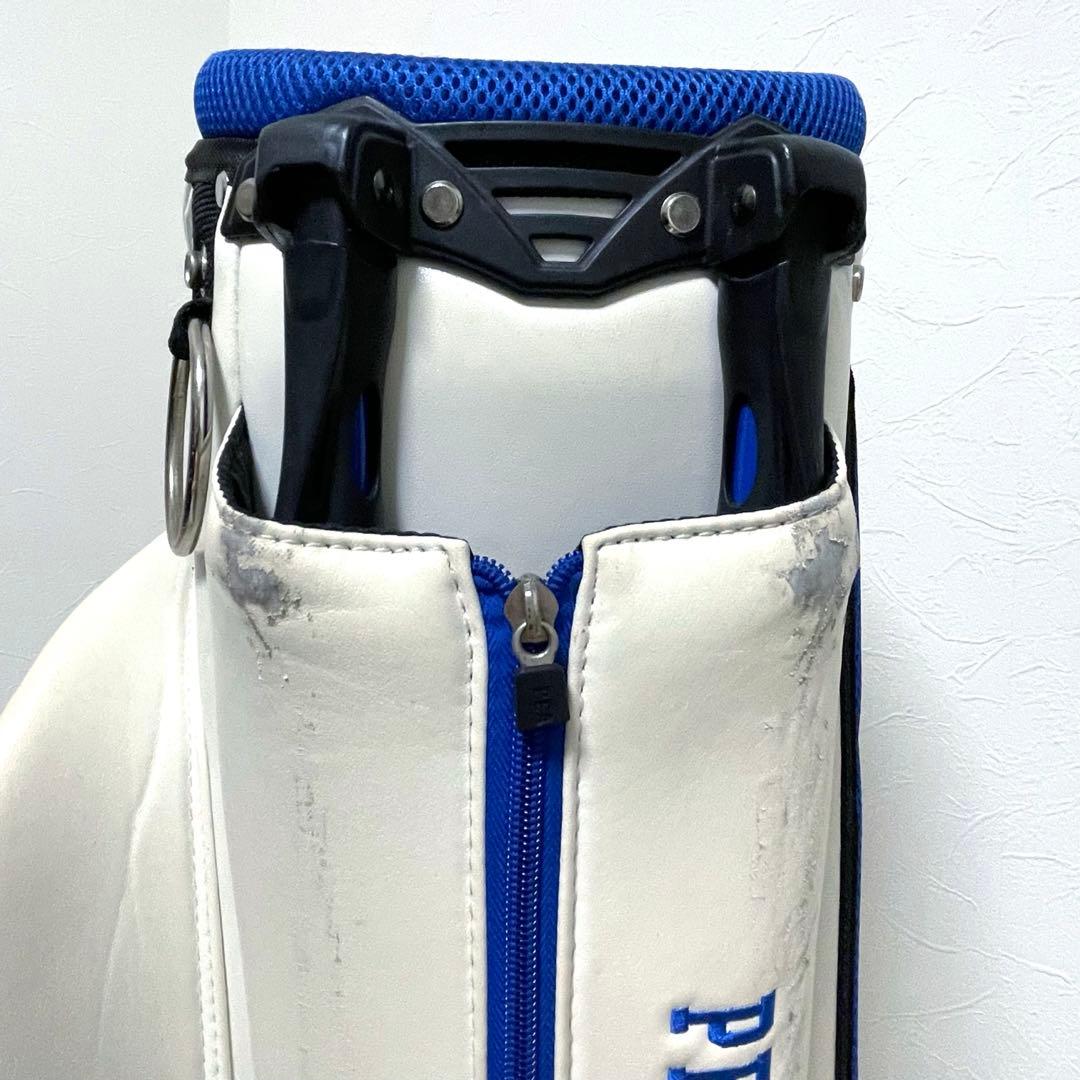 PEARLY GATES ゴルフバッグ 89 ブルーホワイト