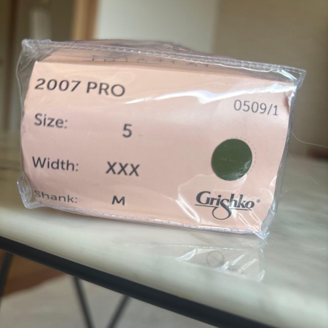 新品　グリシコ　2007 PRO トゥシューズ サイズ5 XXX シャンクM