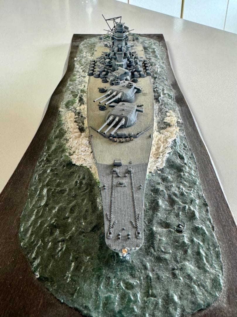 戦艦大和 ヤマト YAMATO 日本海軍戦艦 ジオラマ 完成品