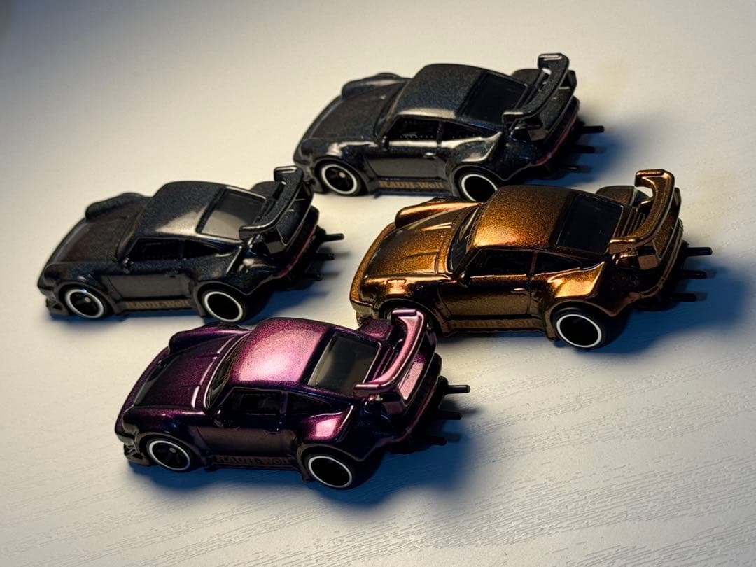 ホットウィール ポルシェ930 カスタム品 4台セット