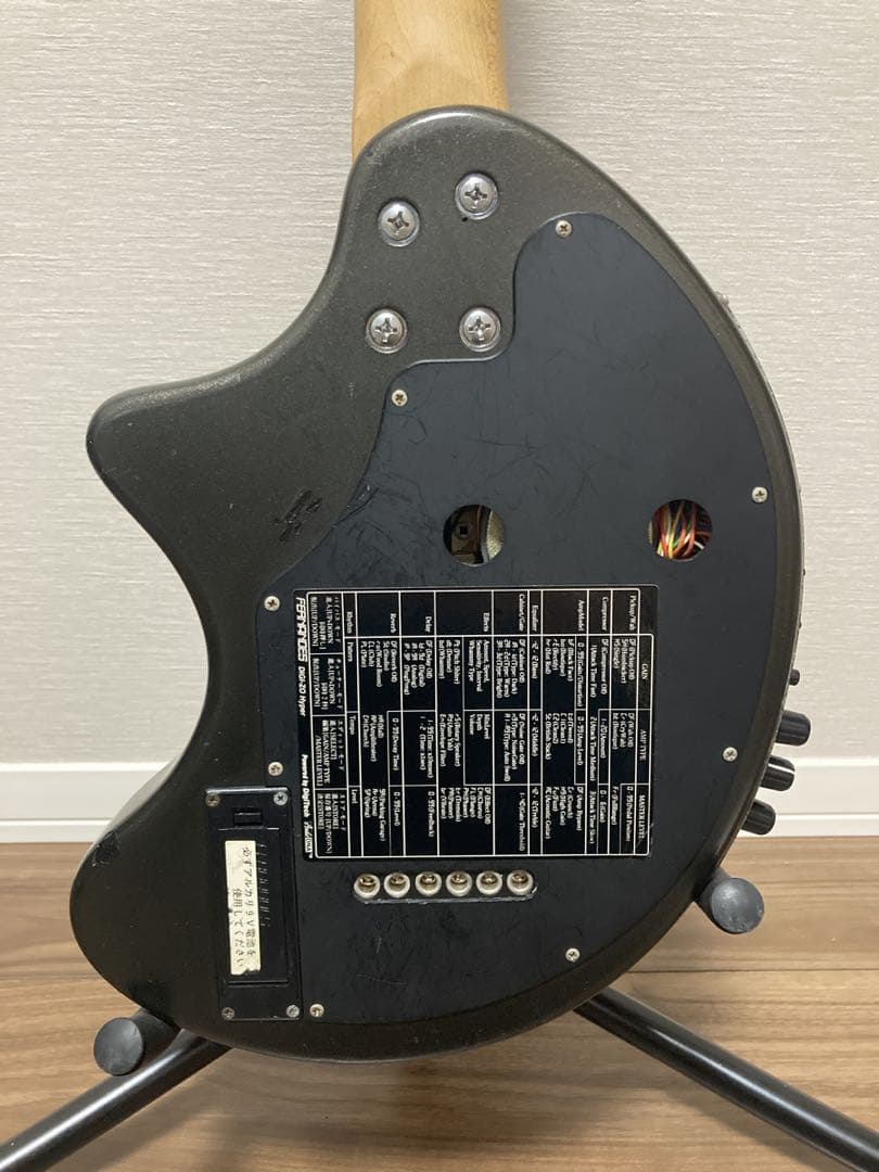 FERNANDES DIGI-ZO HYPER 黒 ブラック コンデンサ交換済み