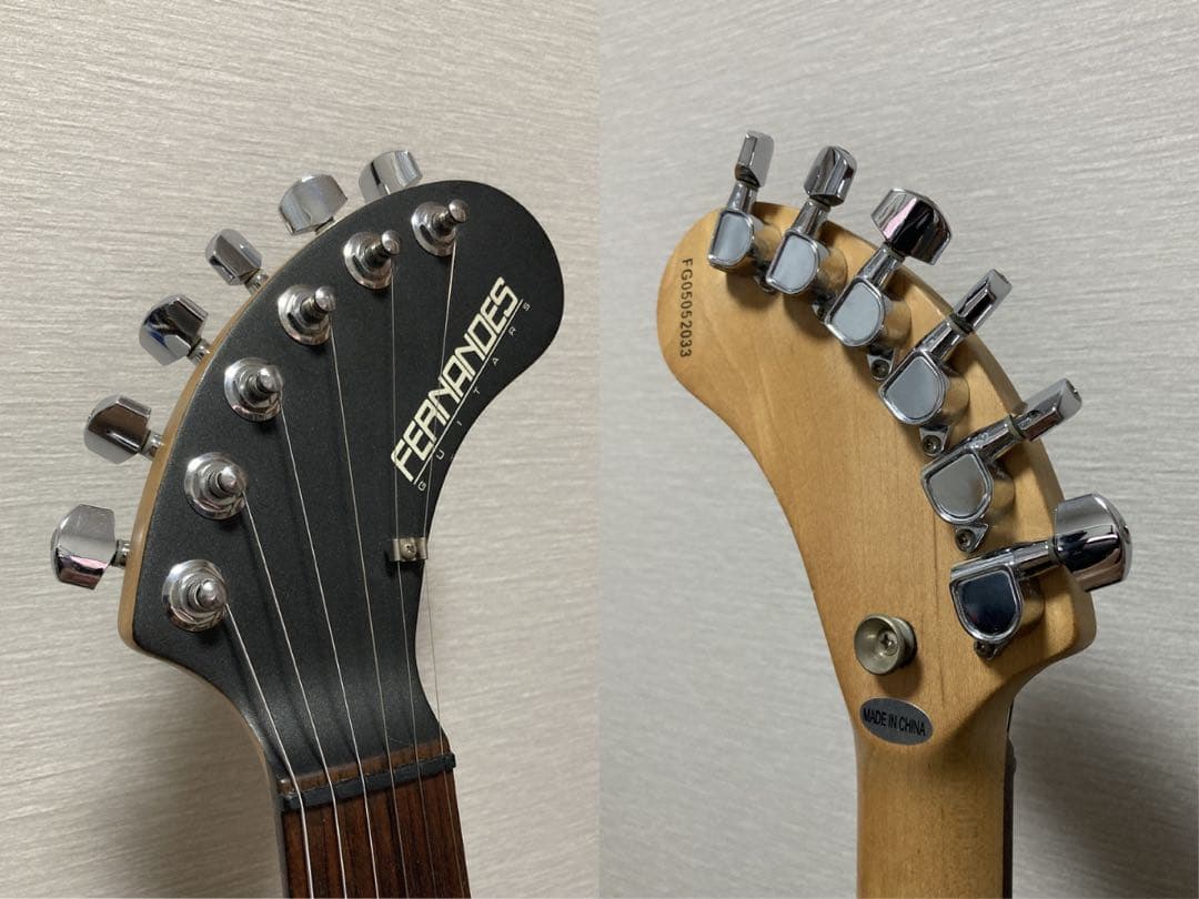 FERNANDES DIGI-ZO HYPER 黒 ブラック コンデンサ交換済み