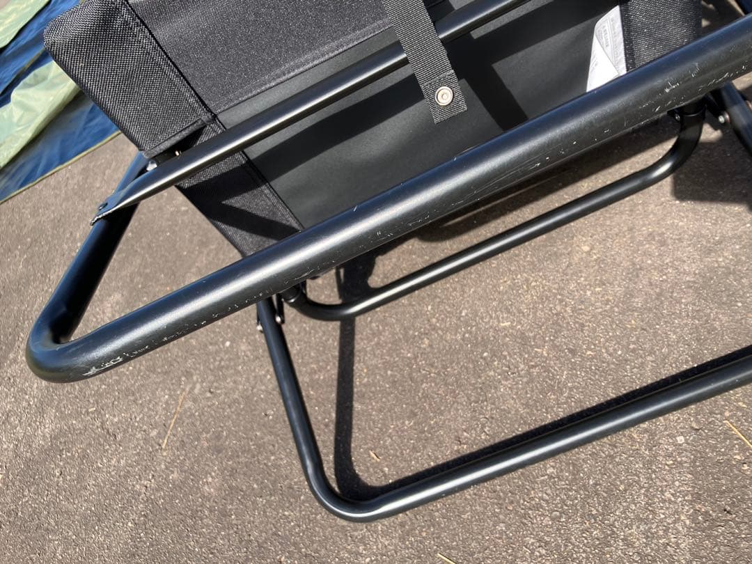 Onway(オンウェー) エッチングチェア 2脚セット　ブラック　アウトドア