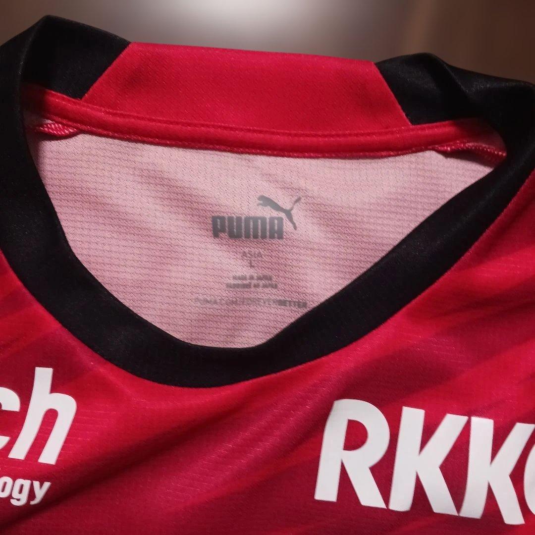 Jリーグ　ロアッソ熊本　竹本雄飛　直筆サイン入りユニフォーム　SizeL