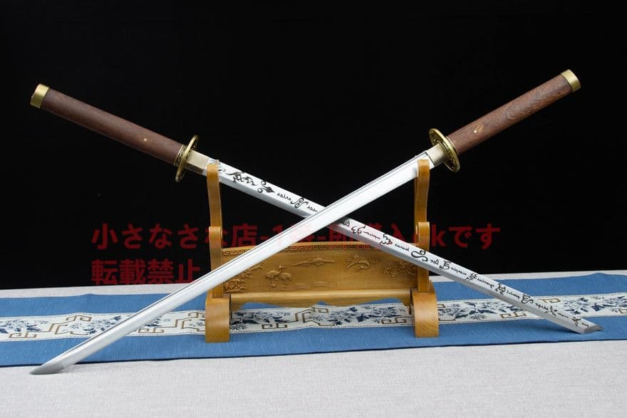 武具　刀装具　日本刀　模造刀   居合刀  ウェッジ唐刀直刃