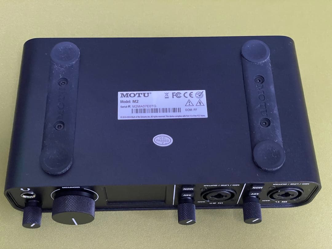 [動作確認済み] MOTU M2