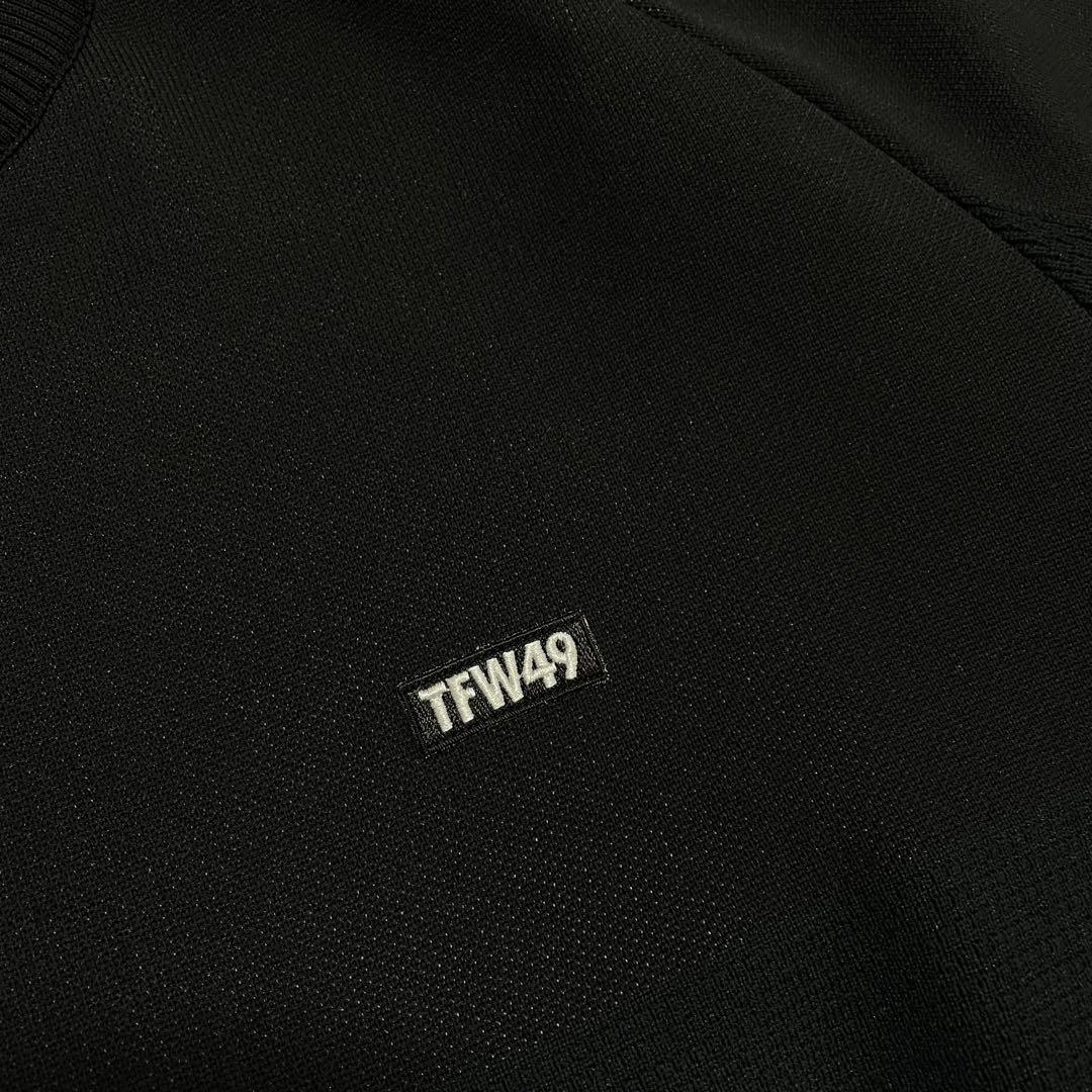 TFW49 ラウンドネック ニット　ブラック　M ゴルフ　セーター