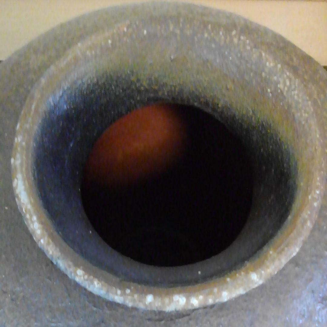 訳あり　中　壺　1 備前焼　引き取り