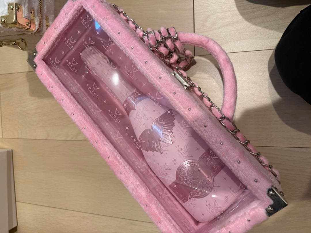 未開封 エンジェルシャンパンNV Demi Sec Rosé ファータイプピンク