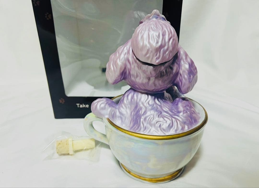 ティーカップ　プードル　デキャンタ　ローズ　ポアラー・箱付　未開封