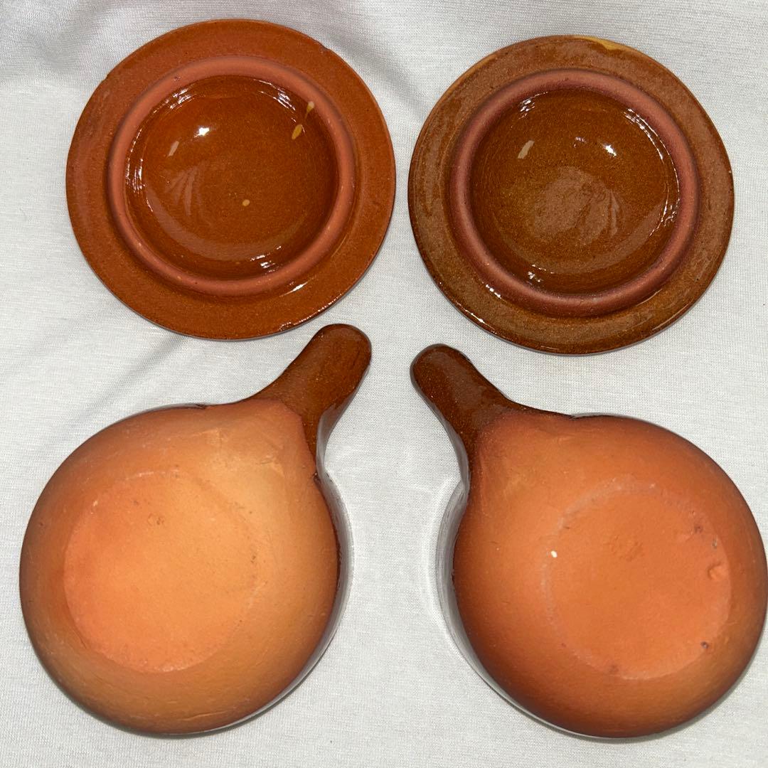 エッグベーカー　湯町窯　2個　民藝　スリップウェア