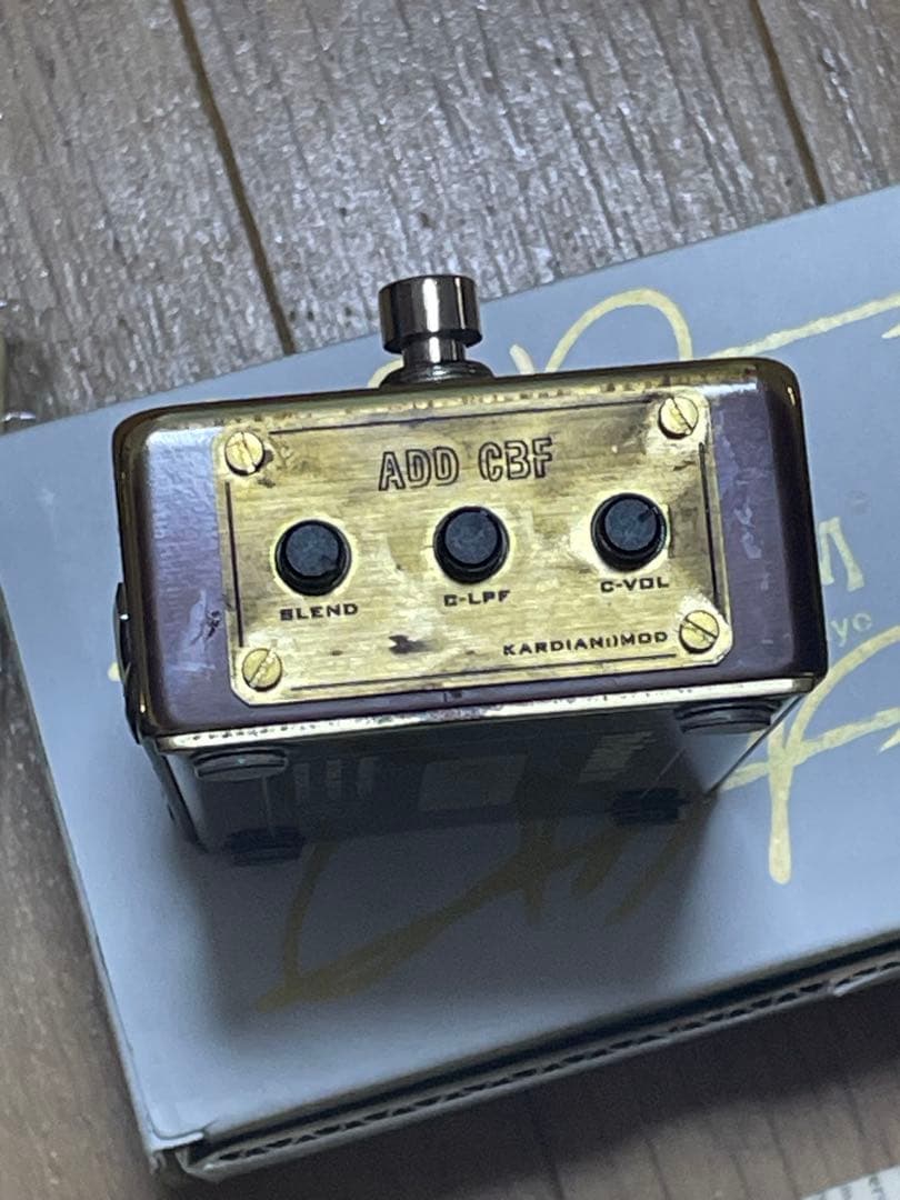 ギター Vemuram budi G ADD CBF mod janray