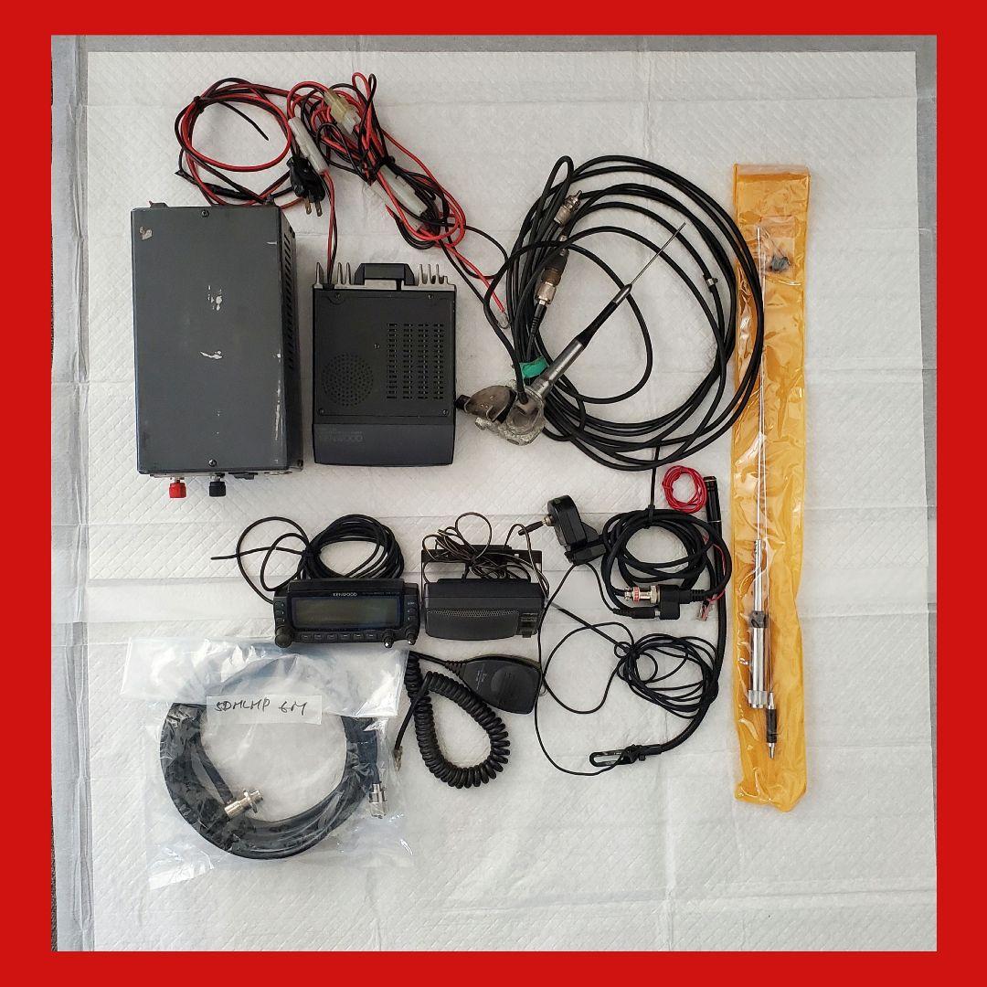 【中古品】 アマチュア無線機　一式　アンテナ　アマチュア無線　まとめ売り