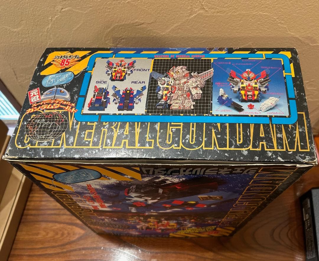 元祖SDガンダム85 連邦宇宙軍大将 ジェネラルガンダム 外箱のみ