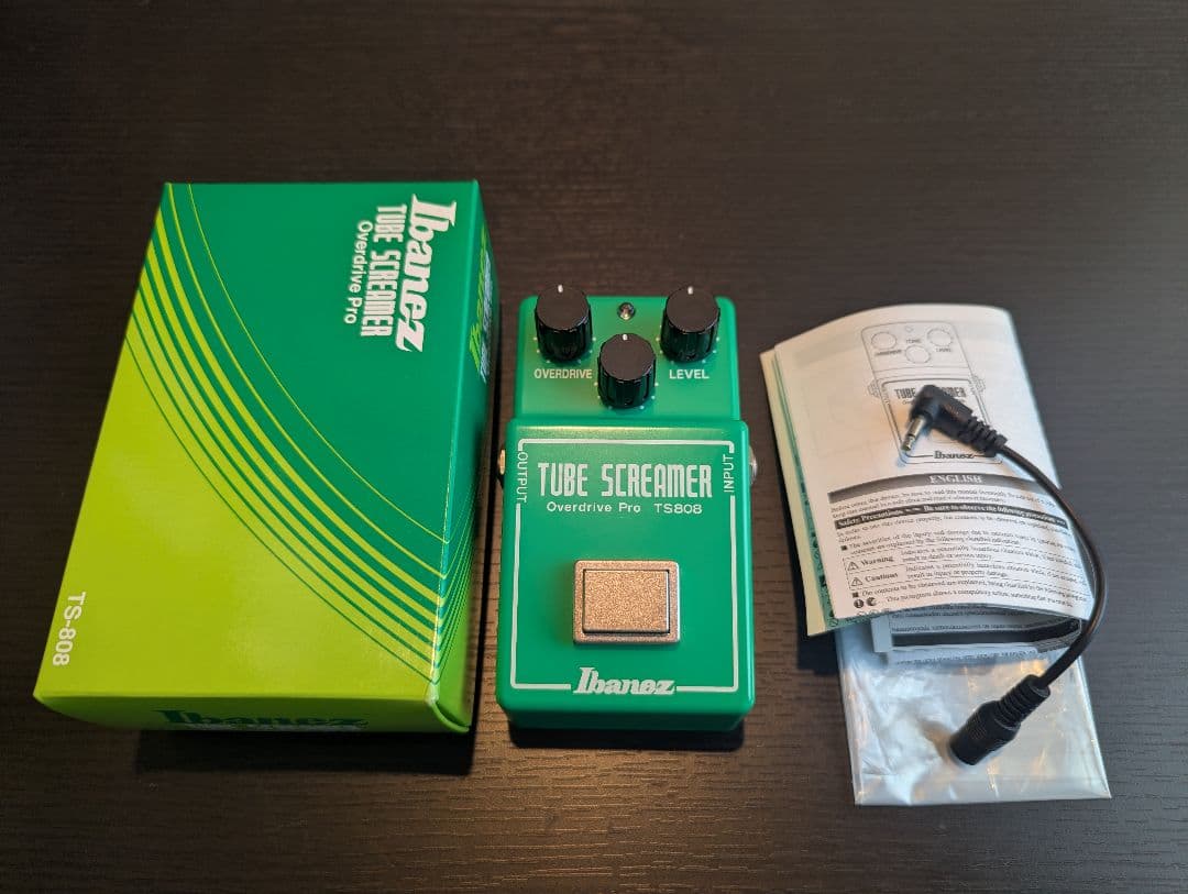 Ibanez TS808 Tube Screamer + バックプレート