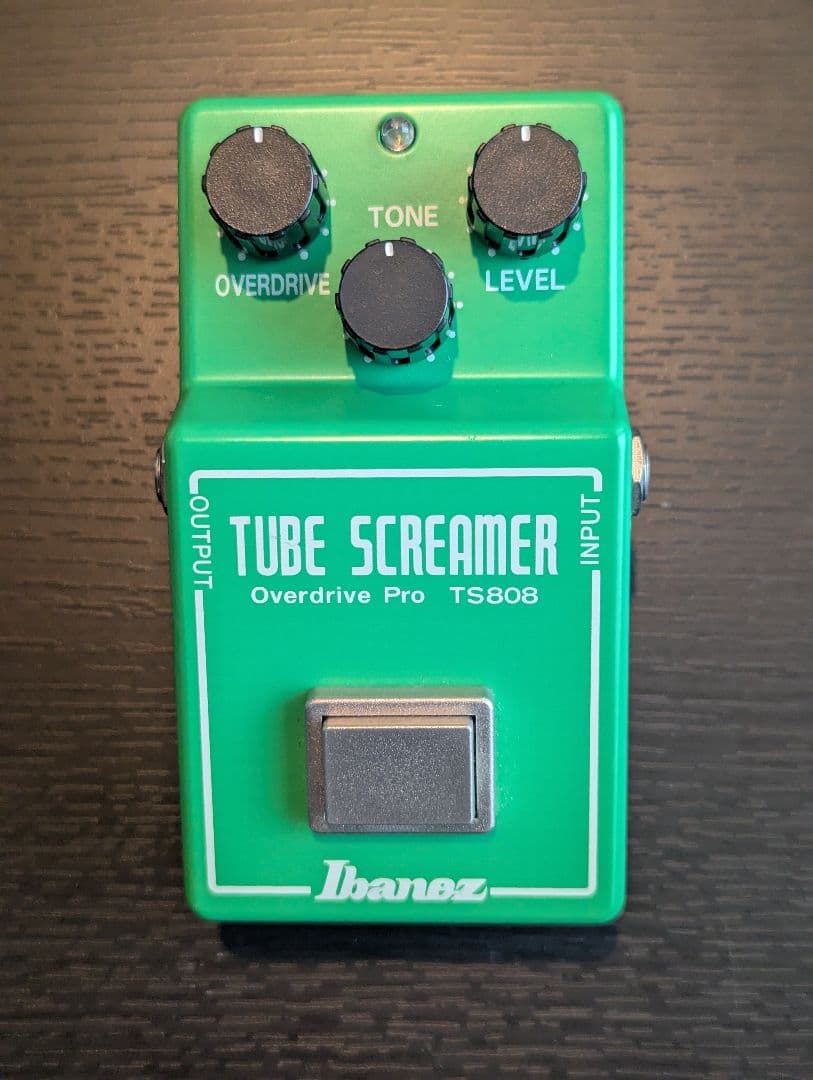 Ibanez TS808 Tube Screamer + バックプレート