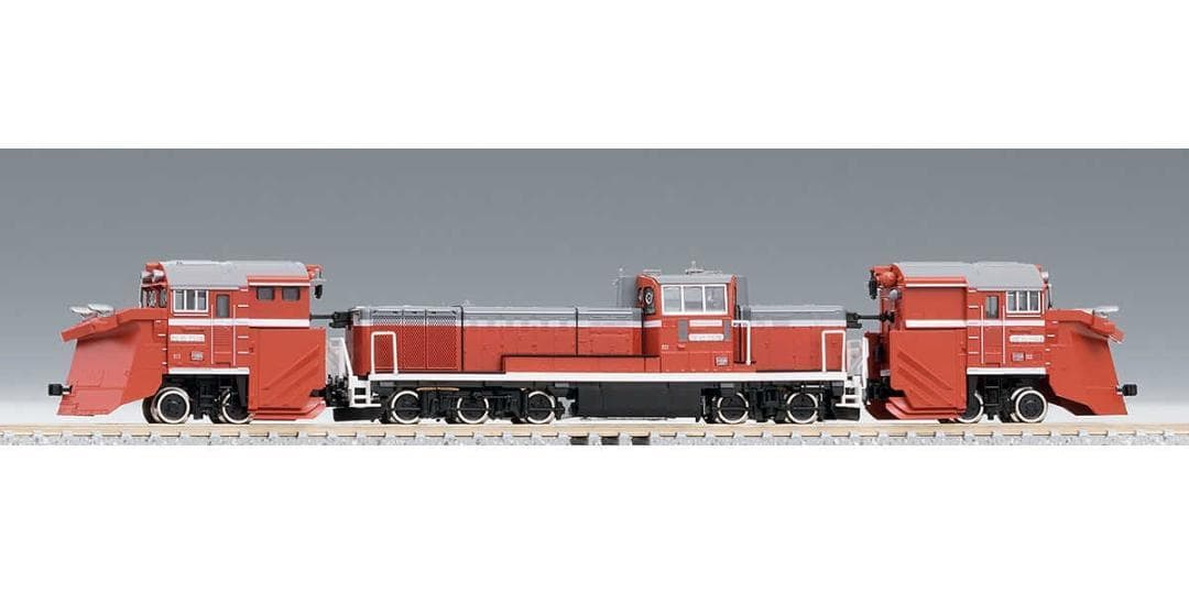 TOMIX 2240 DE15-2500形ディーゼル機関車 前後ラッセルヘッド付