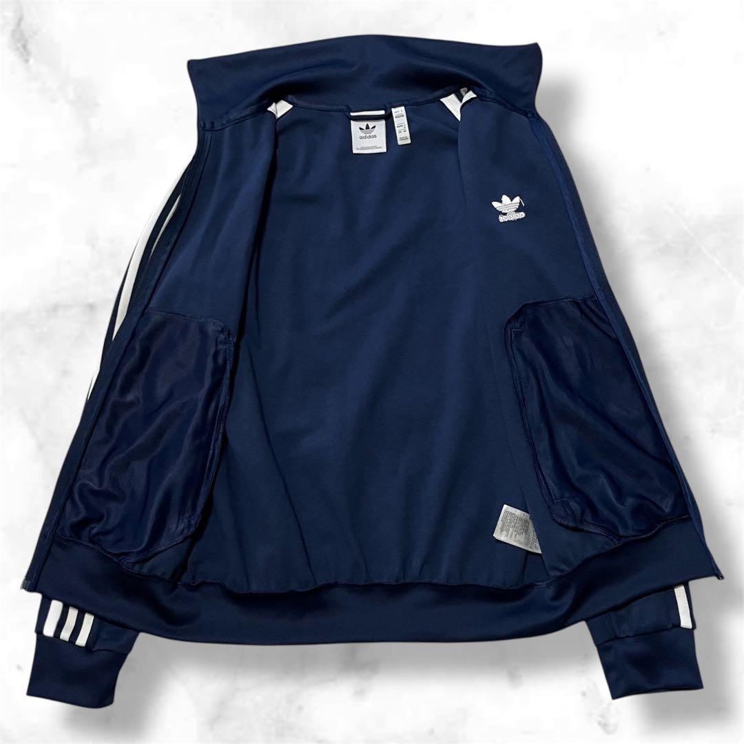 アディダス　ジャージ　上下　ネイビー トラックジャケット　ベッケンバウアー M