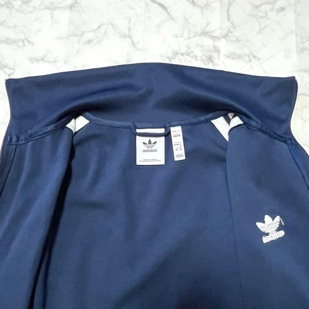 アディダス　ジャージ　上下　ネイビー トラックジャケット　ベッケンバウアー M