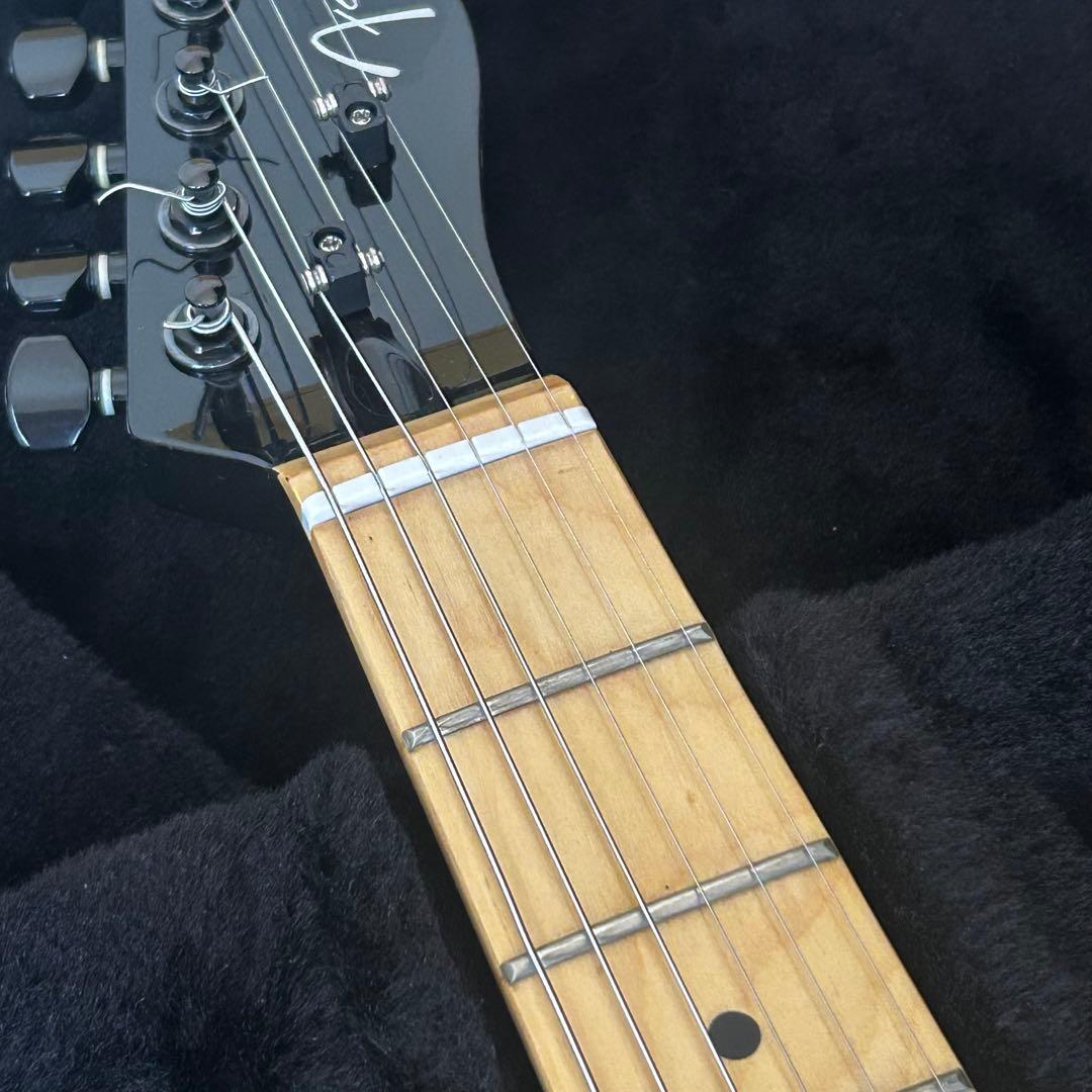 y*m様 ブラック＆ゴールド　超クールなテレキャスター　VH-1搭載　ハードケー