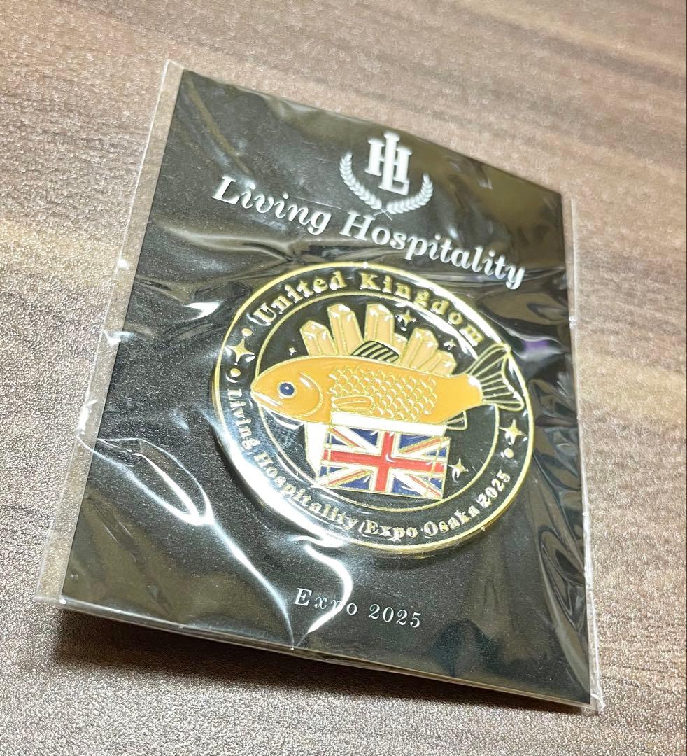 u*e様 レア 非売品 ノベルティ 万博 イギリス ピンバッジ