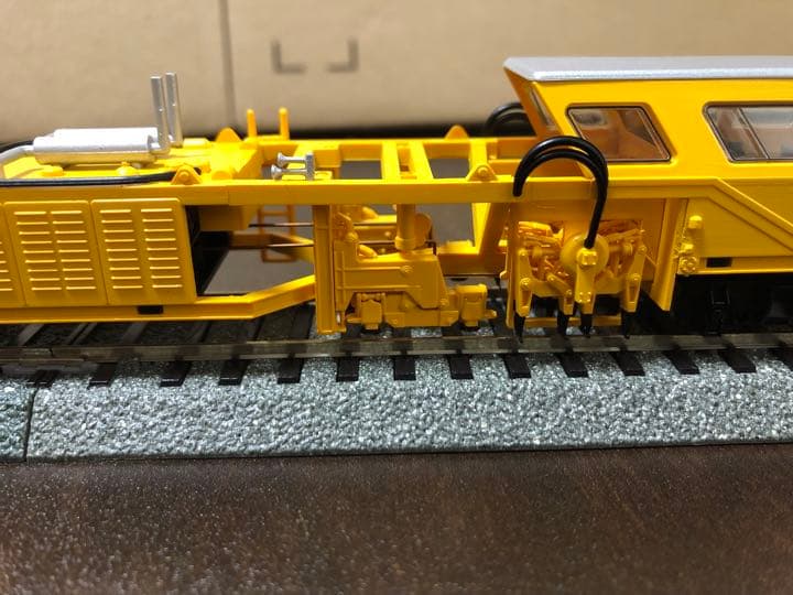 保線車両　バラストレギュレータ