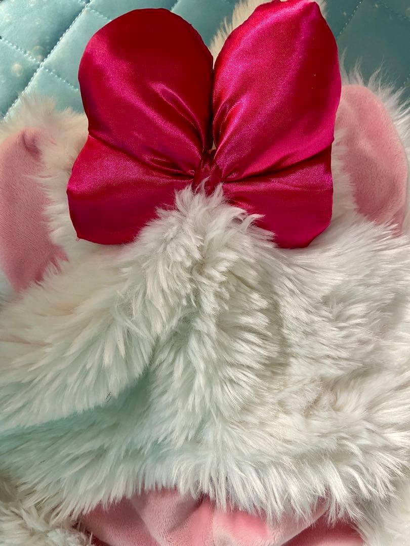 ユニコーンデザインのファー帽子